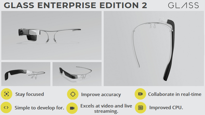 Latest version of Google Glass developer / industrial model 